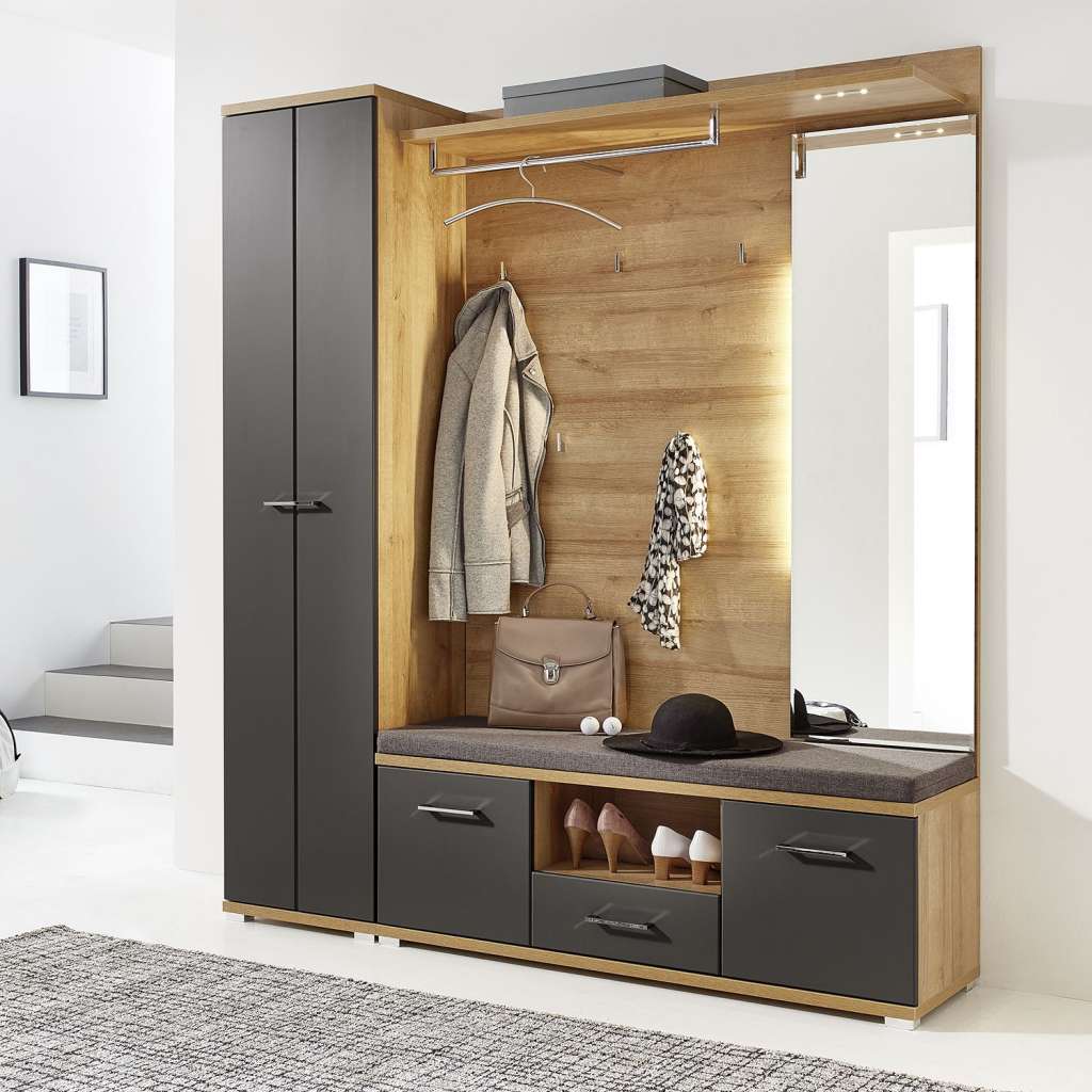 home24 Garderobenschrank Arcola