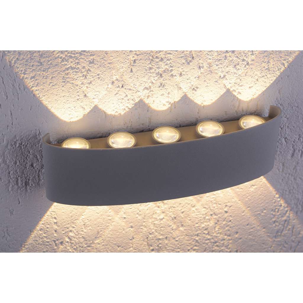 home24 LED-Wandleuchte Carlo II