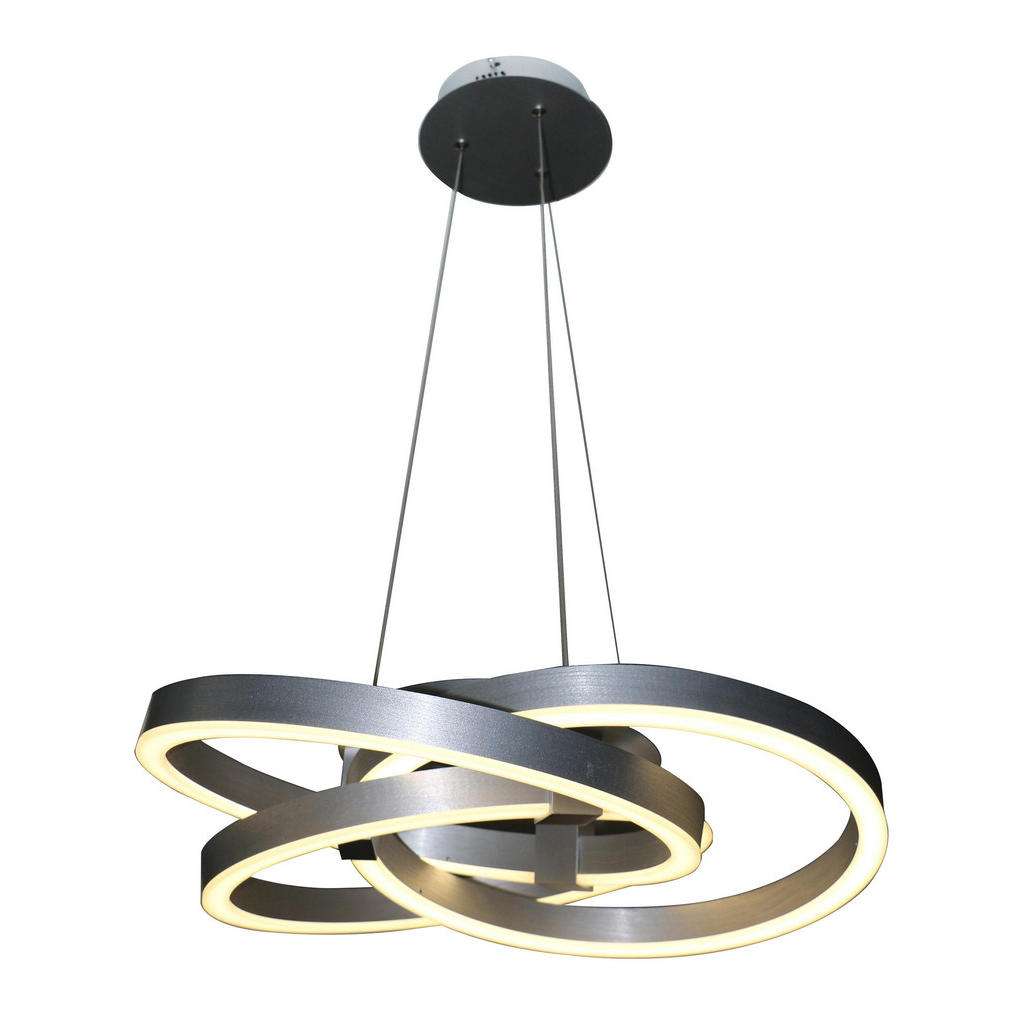 XXXL LED-HÄNGELEUCHTE, Silber