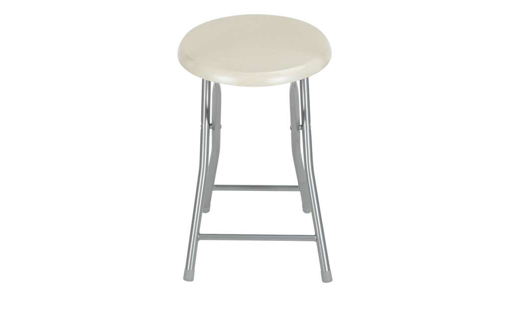 Klapphocker  Mert ¦ weiß ¦ Maße (cm): B: 30 H: 34 T: 30 Polstermöbel > Hocker - Höffner