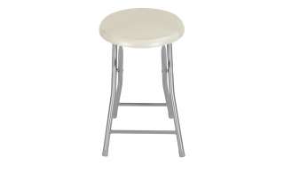 Klapphocker  Mert ¦ weiß ¦ Maße (cm): B: 30 H: 34 T: 30 Polstermöbel > Hocker - Höffner