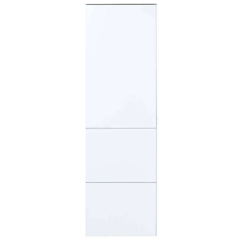 Dielenkleiderschrank in Weiß 55 cm breit