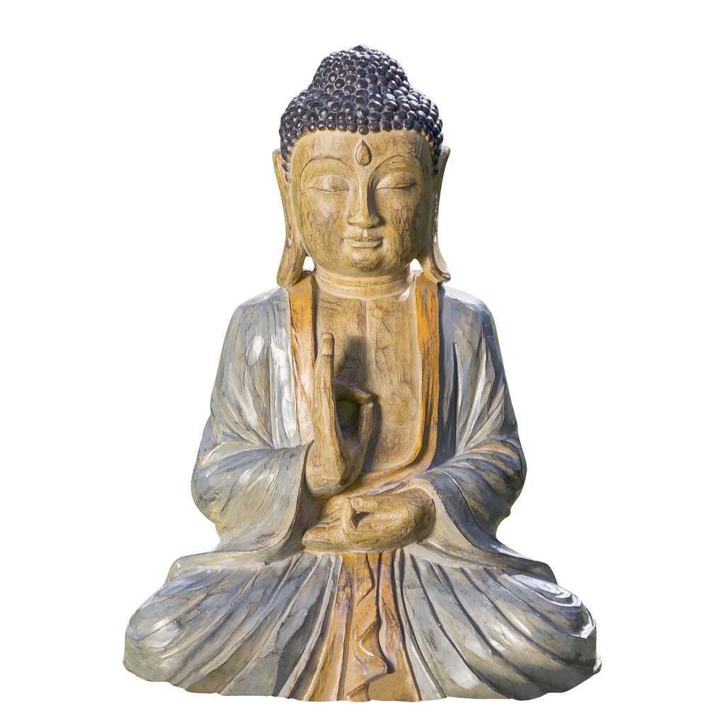 home24 Dekofigur Buddha Beluga