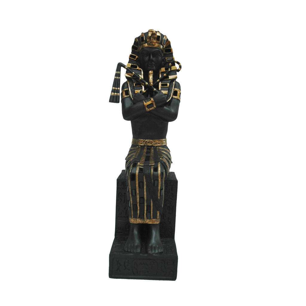 Ambia Home SKULPTUR, Schwarz, Gold