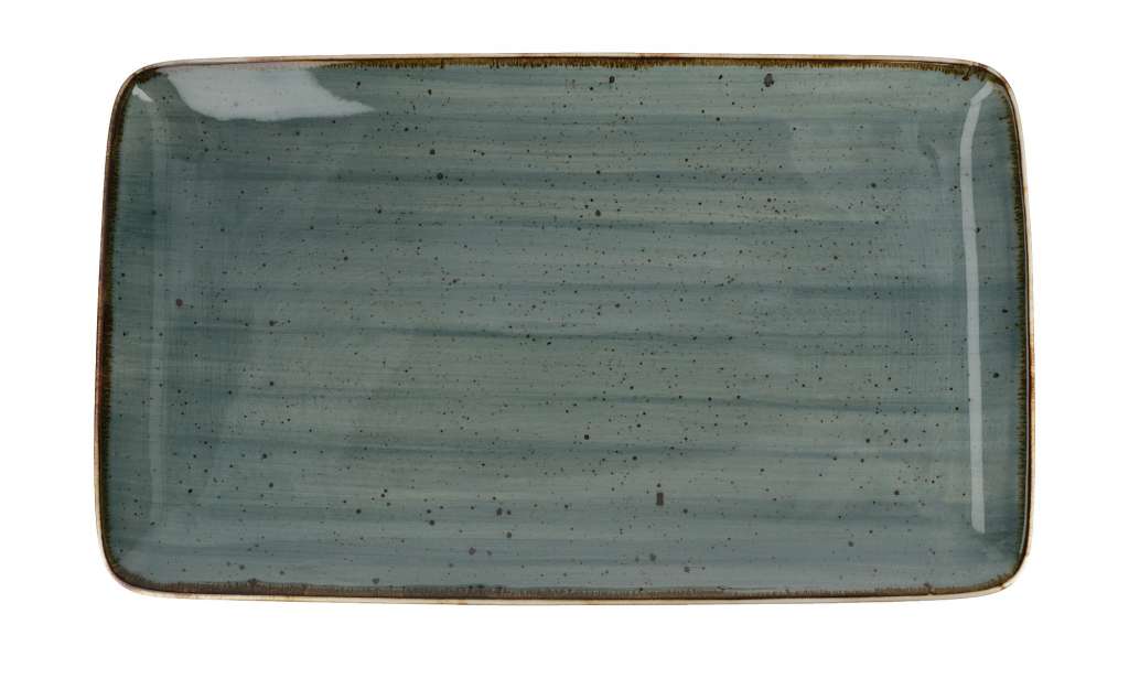 Peill+Putzler Platte 35,2cm ¦ türkis/petrol ¦ Porzellan ¦ Maße (cm): B: 21,5 H: 2,5 Geschirr > Einzelgeschirrteile - Höffner