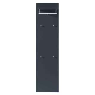 Kleiderpaneel in Anthrazit 40 cm breit