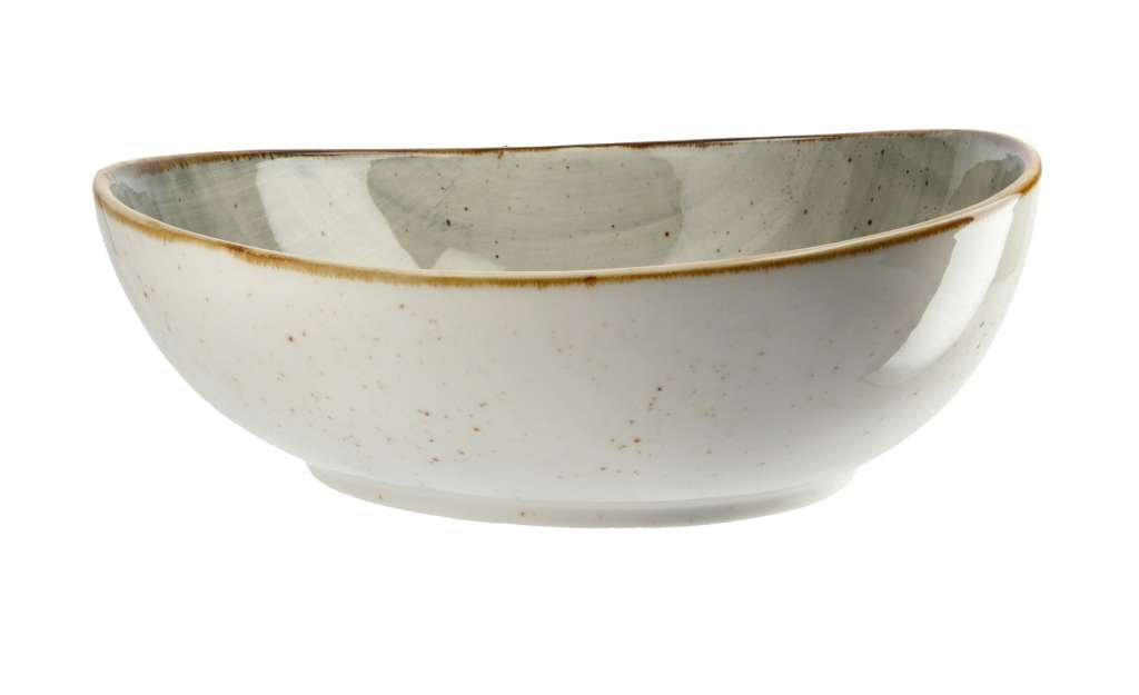 Peill+Putzler Schale 23,3cm ¦ grau ¦ Porzellan ¦ Maße (cm): B: 21,5 H: 9,3 Geschirr > Schalen - Höffner