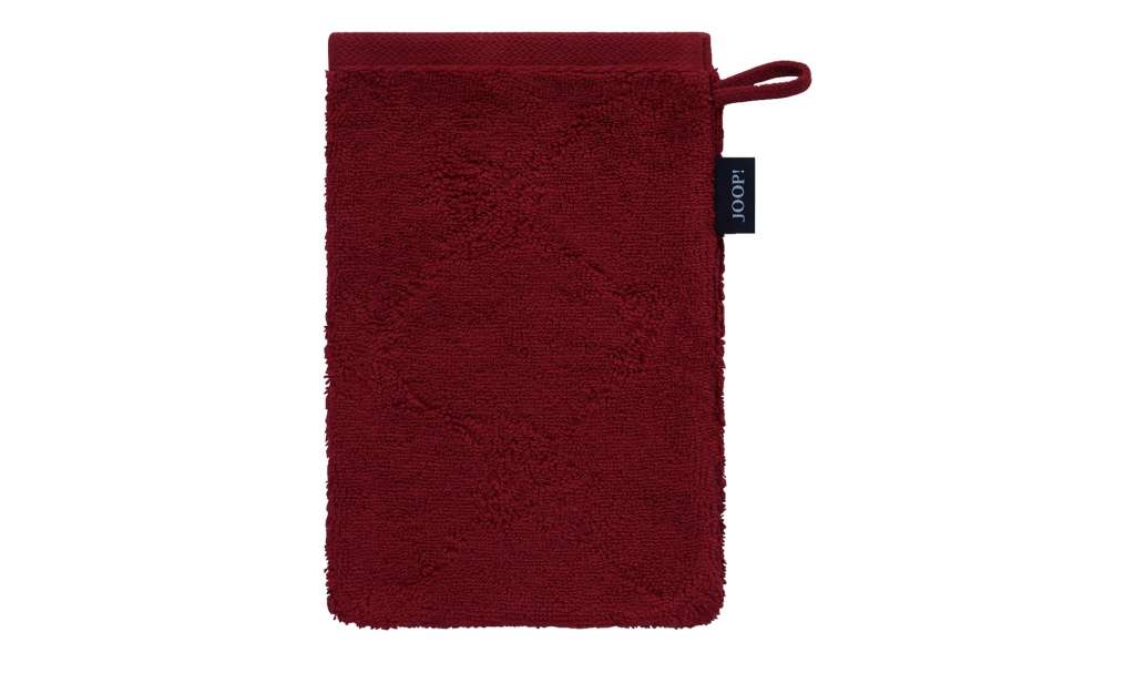 JOOP! Waschhandschuh  JOOP 1670 Uni Cornflower ¦ rot ¦ 100% Baumwolle ¦ Maße (cm): B: 16 Badtextilien und Zubehör > Handtücher & Badetücher > Waschhandschuhe & Seiftücher - Höffner