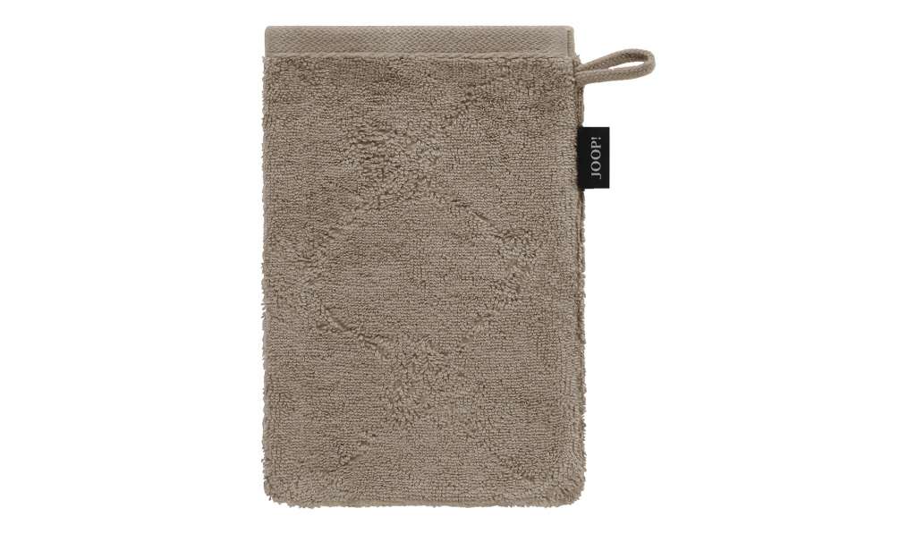JOOP! Waschhandschuh  JOOP 1670 Uni Cornflower ¦ beige ¦ 100% Baumwolle ¦ Maße (cm): B: 16 Badtextilien und Zubehör > Handtücher & Badetücher > Waschhandschuhe & Seiftücher - Höffner