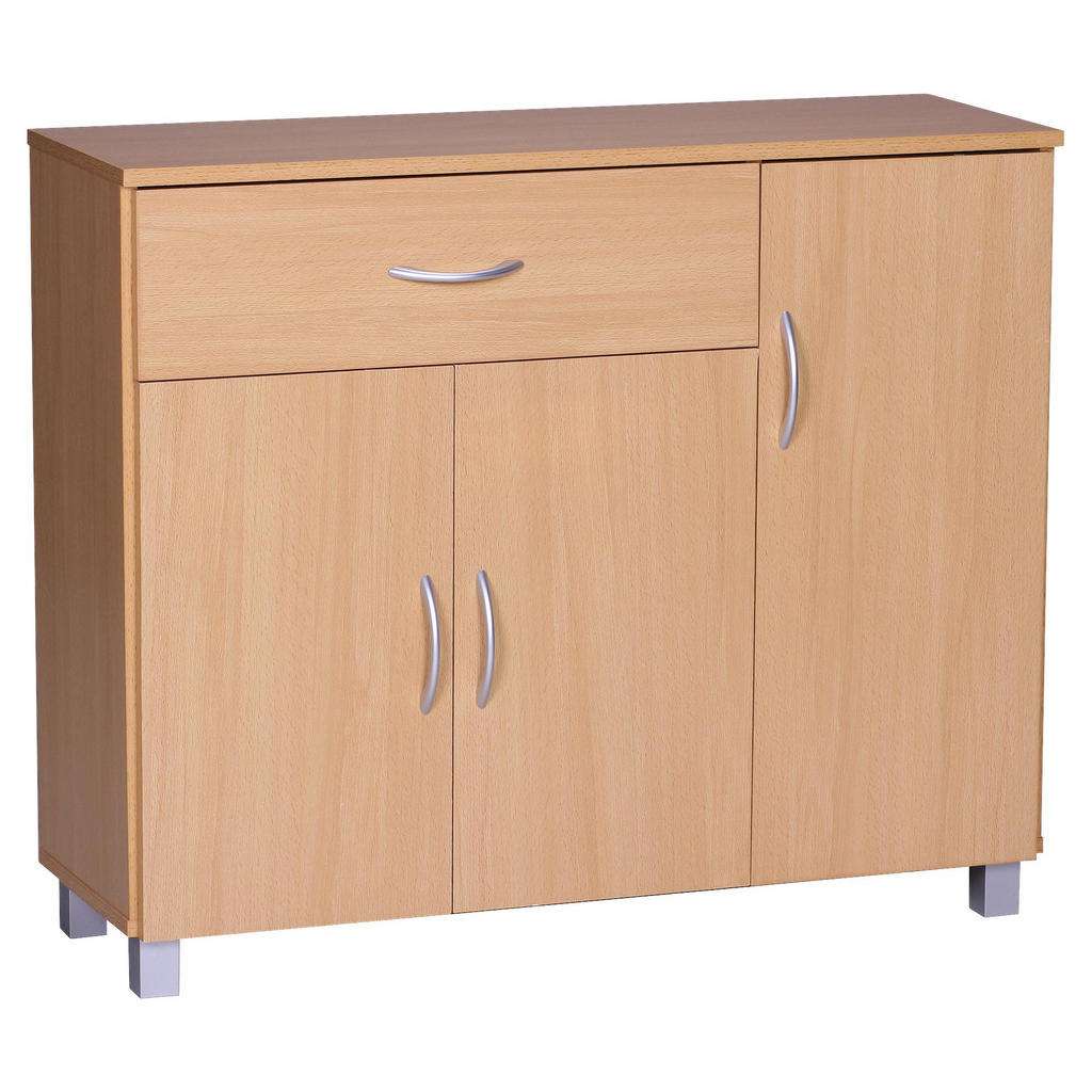 Carryhome SIDEBOARD foliert Braun