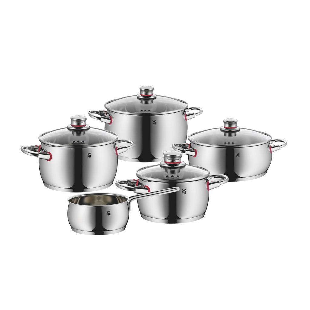 WMF KOCHTOPFSET Edelstahl 6-teilig, Grau