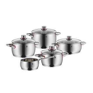 WMF KOCHTOPFSET Edelstahl 6-teilig, Grau