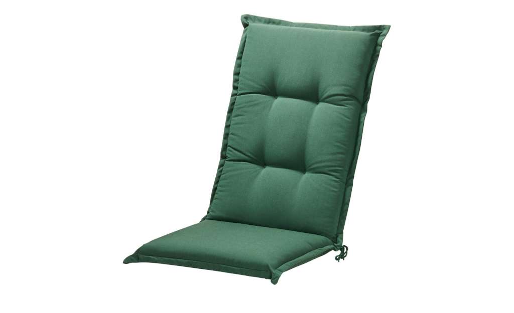 Hochlehnerauflage  Carat ¦ grün ¦ 100% Polyacryl Dralon ¦ Maße (cm): B: 50 H: 9 Garten > Auflagen & Kissen > Hochlehner-Auflagen - Höffner