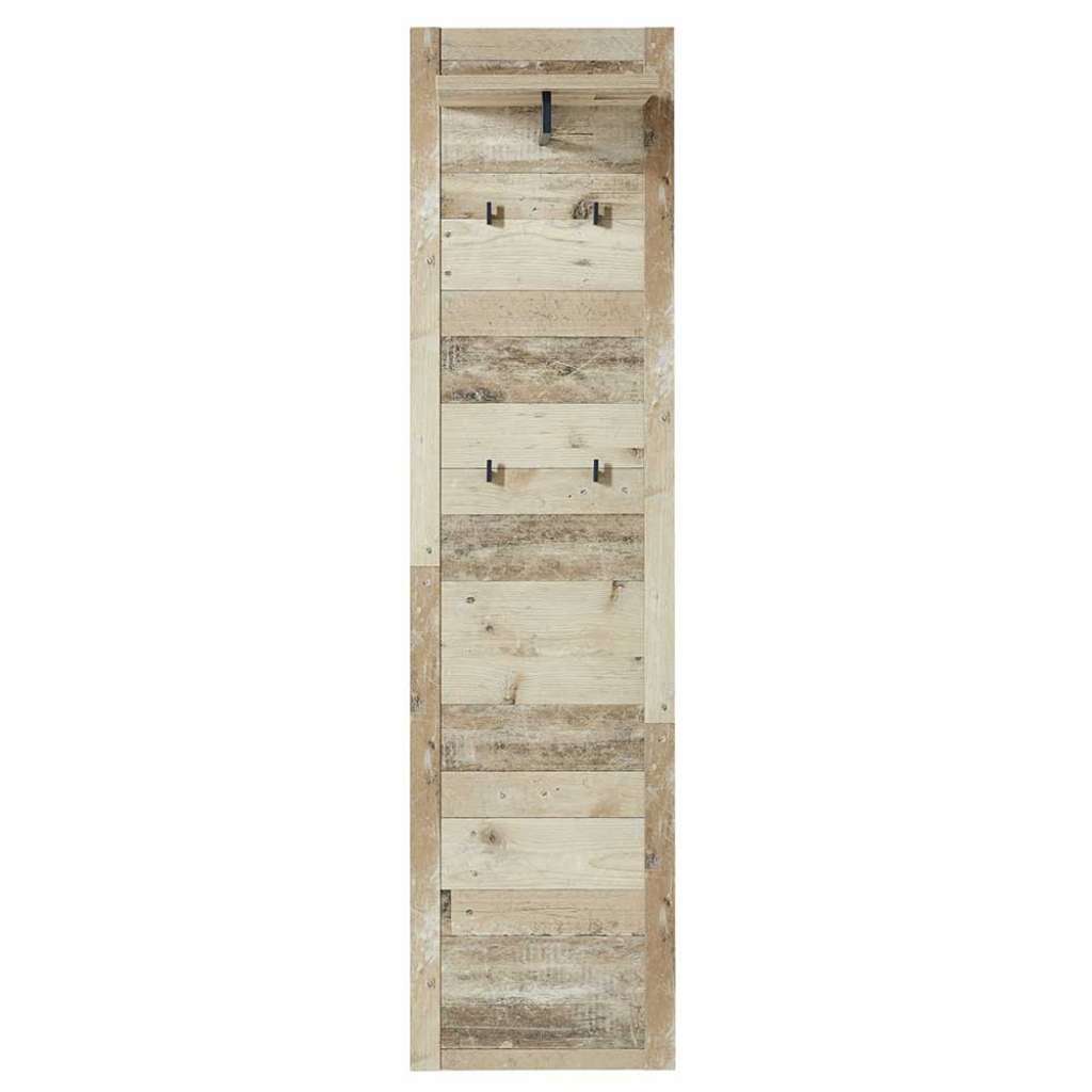 Garderobe in White Wash Altholz Optik Loft Design