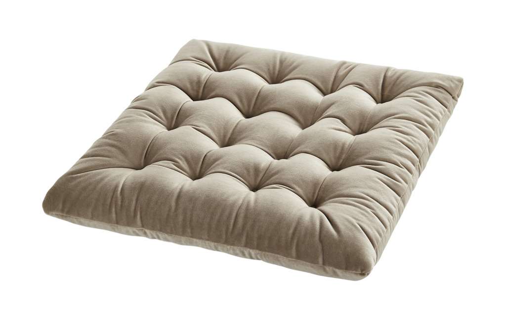 HOME STORY Stuhlkissen  Charlotte ¦ beige ¦ Maße (cm): B: 40 H: 3 Heimtextilien > Kissen > Stuhlkissen - Höffner