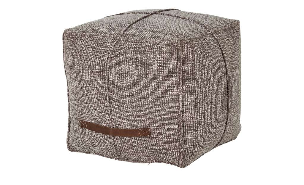 HOME STORY Sitzpouf ¦ rosa/pink ¦ 100% Urethansschaum ¦ Maße (cm): B: 40 H: 40 T: 40 Heimtextilien > Kissen > Bodenkissen - Höffner