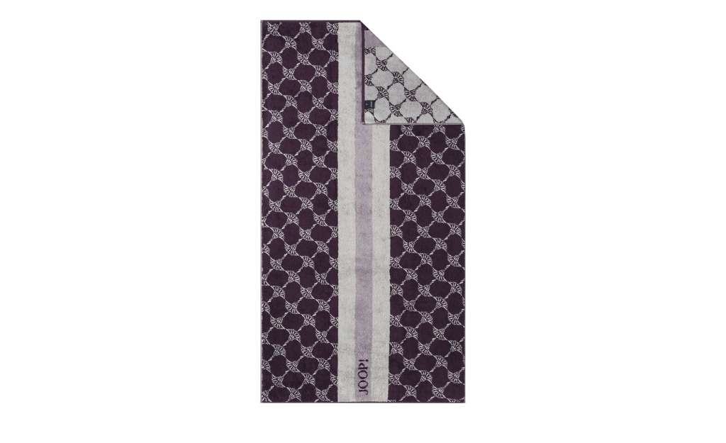 CaWö Duschtuch  JOOP! Statement Divided ¦ lila/violett ¦ 100% Baumwolle  ¦ Maße (cm): B: 80 Badtextilien und Zubehör > Handtücher & Badetücher > Duschtücher - Höffner