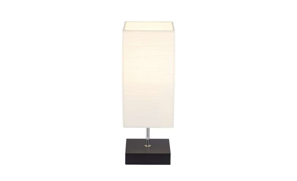 HOME STORY Tischlampe mit rechteckigem Papierschirm ¦ weiß ¦ Maße (cm): B: 15 H: 43,5 Lampen & Leuchten > Innenleuchten > Tischlampen - Höffner