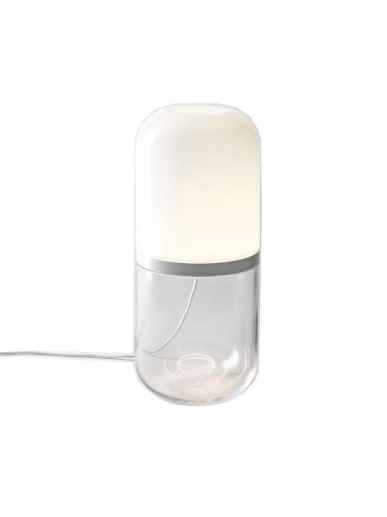 Design House Stockholm - Demi Lamp Groß - weiß/klar - indoor