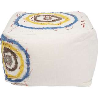 Hocker Hippie Blau