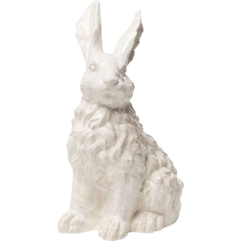 Deko Objekt Rabbit Weiß 47cm