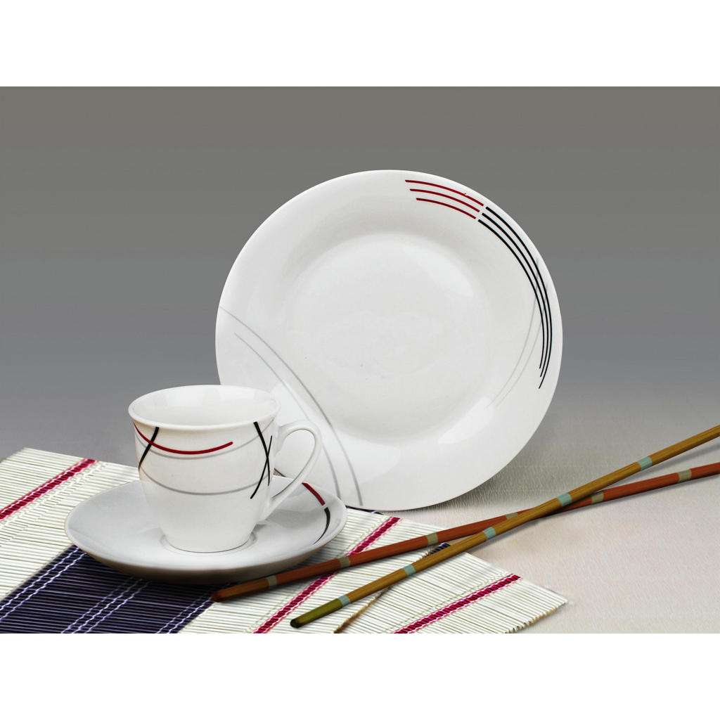 XXXL Porzellan KAFFEESERVICE 18-teilig