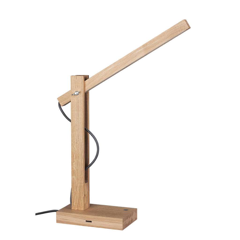Dieter Knoll LED-TISCHLEUCHTE, Braun