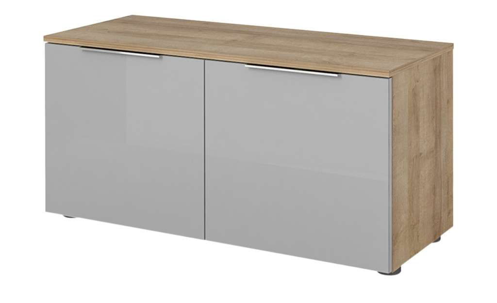 Garderobenbank  Vitreo ¦ grau ¦ Maße (cm): B: 90,2 H: 46,4 T: 40 Garderoben & Kleiderstangen > Garderobenbänke & Schuhbänke - Höffner