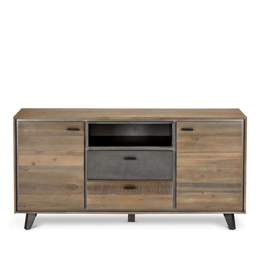 Industry Sideboard aus Akazie und Stahl 160 cm breit