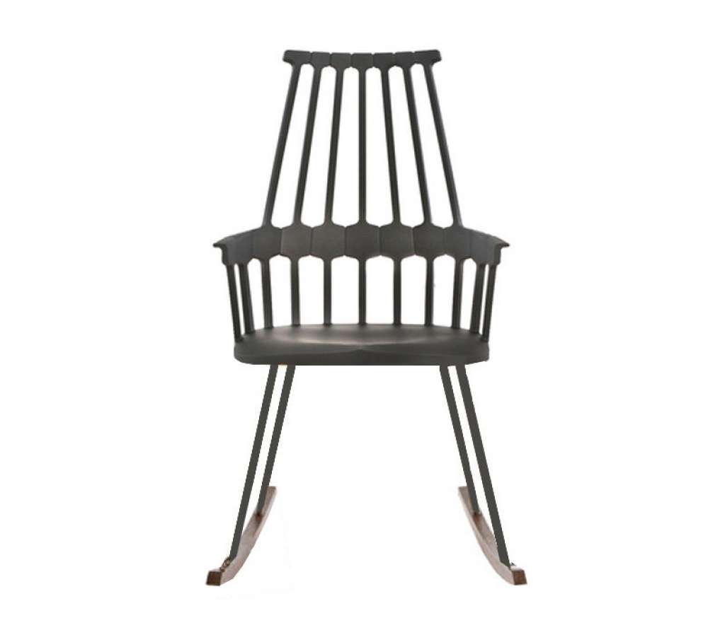 Kartell - Comback Schaukelstuhl - weiß - indoor