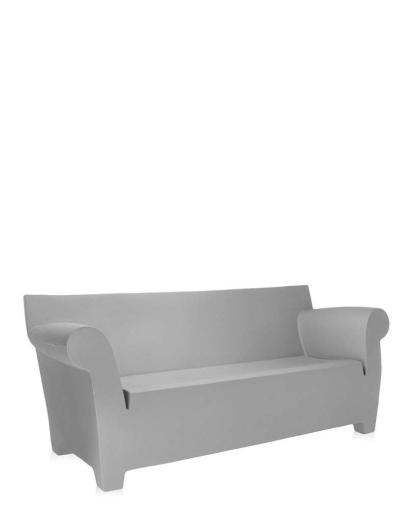 Kartell - Bubble Club Sofa - hellgrau - outdoor