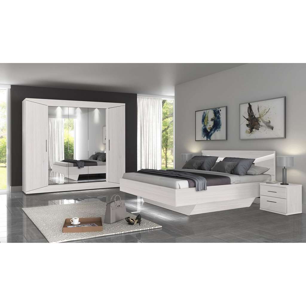 home24 Schlafzimmerset Vinstra (6-teilig)