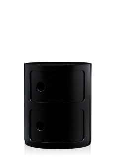 Kartell - Componibili Container - 2 Elemente - schwarz - indoor