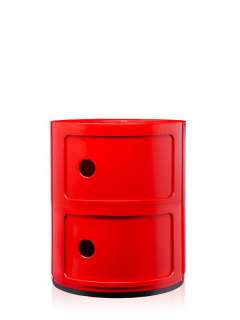 Kartell - Componibili Container - 2 Elemente - rot - indoor