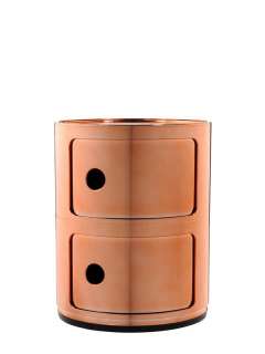 Kartell - Componibili Container - 2 Elemente - kupfer - indoor