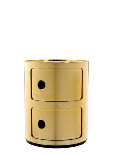 Kartell - Componibili Container - 2 Elemente - gold - indoor