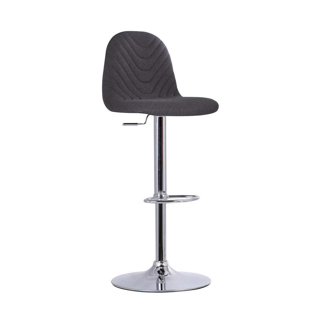 Carryhome BARHOCKER-SET Grau, Silber