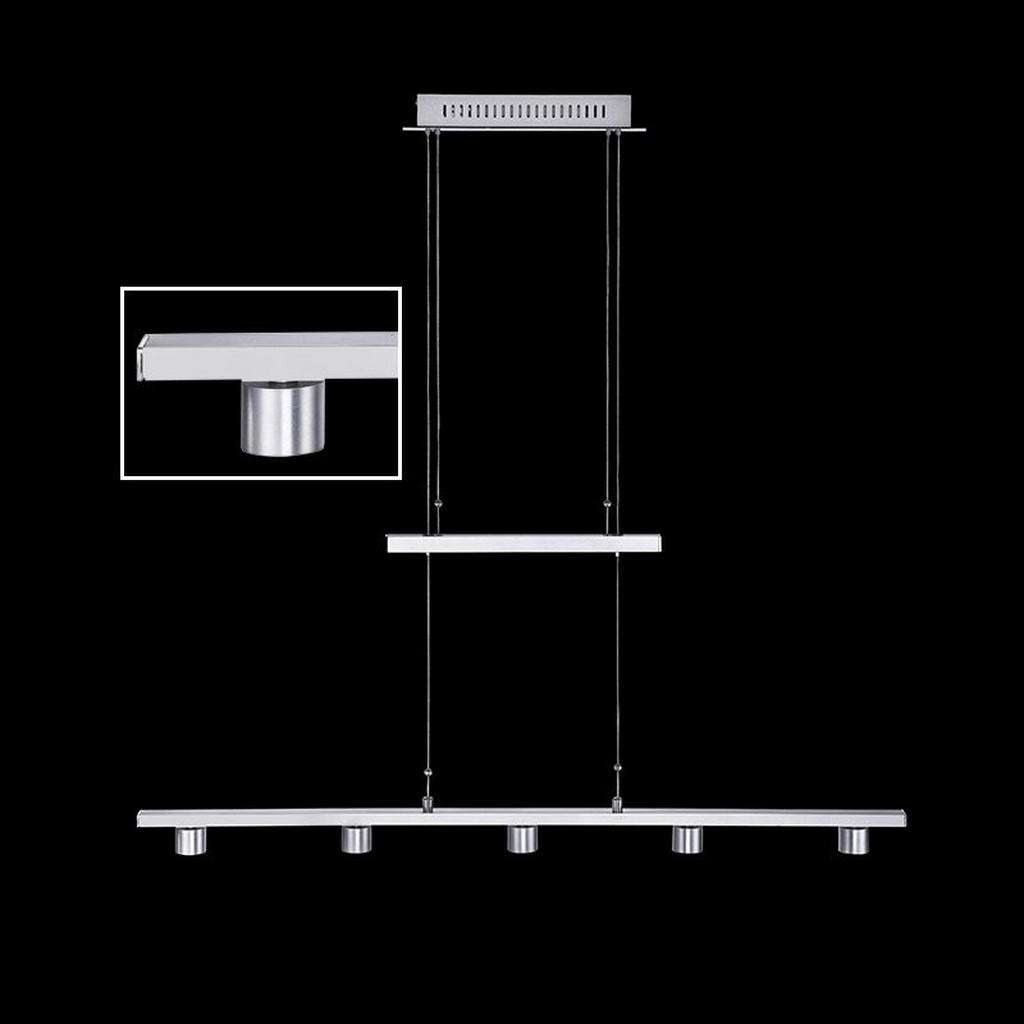 XXXL LED-HÄNGELEUCHTE, Silber