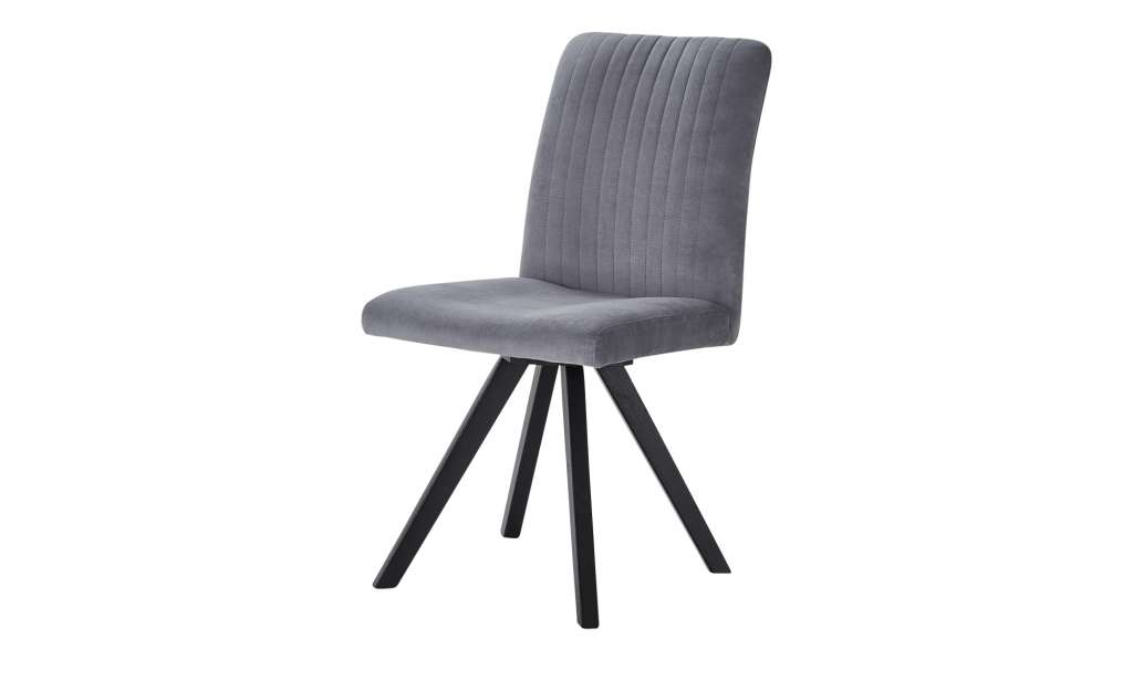 smart Stuhl  Bastian ¦ grau ¦ Maße (cm): B: 45 H: 90 T: 62 Stühle > Polsterstühle - Höffner