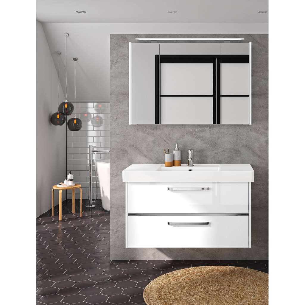 home24 Badezimmerset Fokus 3050 I (2-teilig)