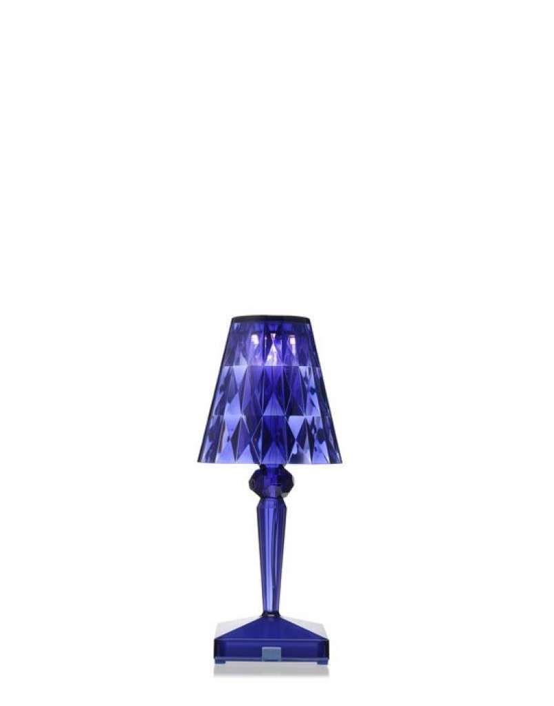Kartell - Battery Tischleuchte - blau - indoor