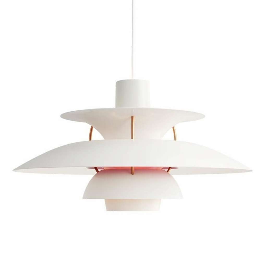 Louis Poulsen - PH 5 Hängeleuchte - MODERN WHITE - indoor