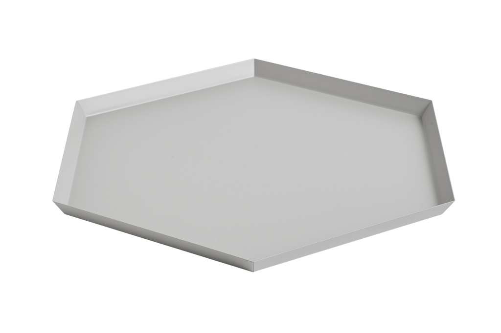 HAY - Tablett Kaleido XL - grey - indoor