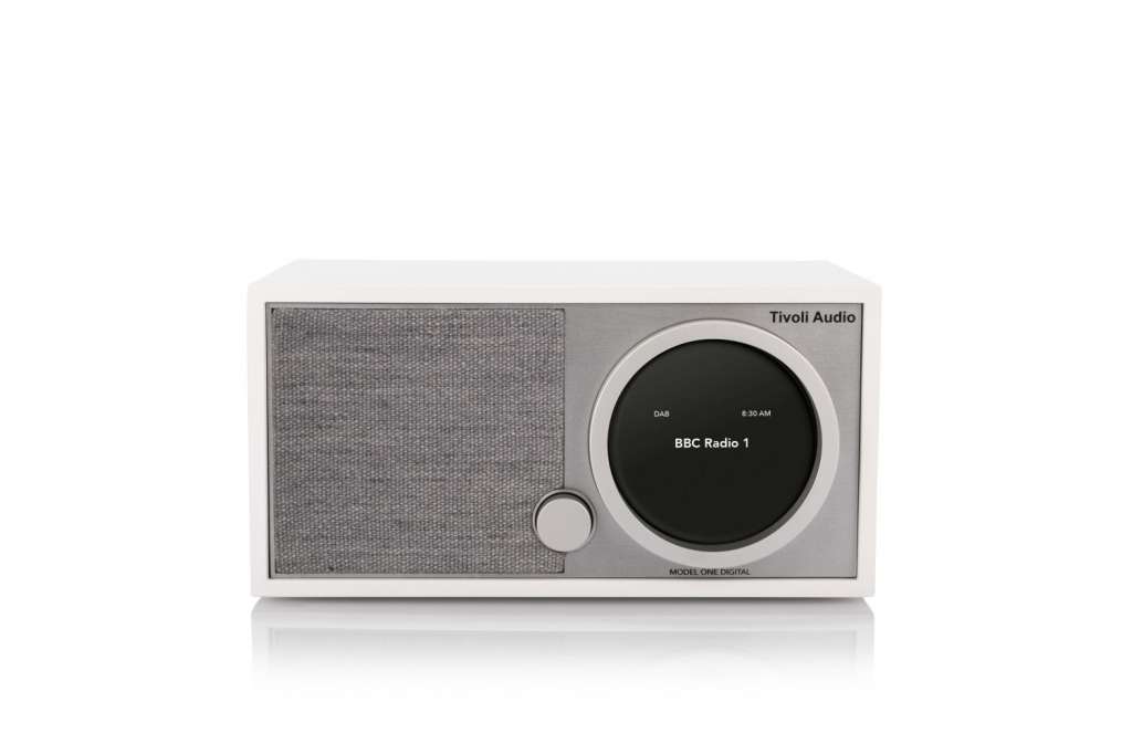 Tivoli Audio - Model One digital Radio - White/Silver - indoor