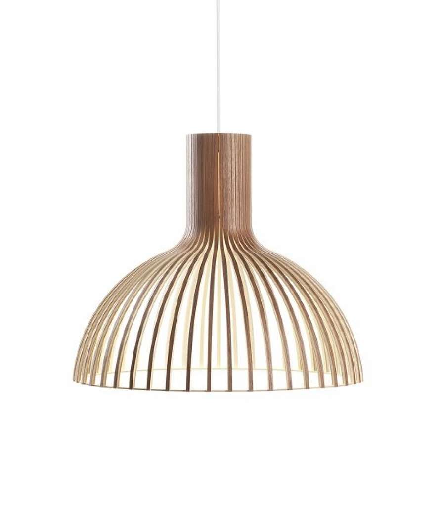 Secto - Victo 4250 Pendelleuchte - Walnuss - indoor