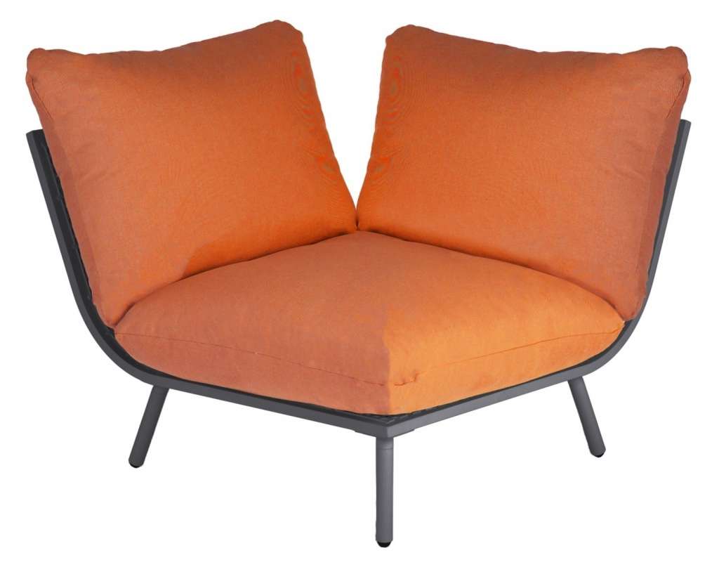 Alexander Rose - Beach Lounge Eckelement - orange - Flint - outdoor