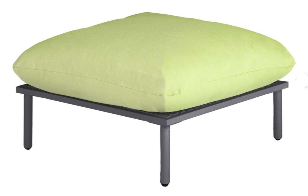 Alexander Rose - Beach Lounge Fußhocker - lime - Flint - outdoor