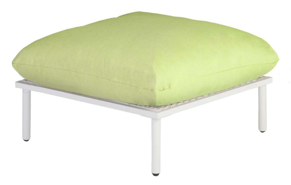 Alexander Rose - Beach Lounge Fußhocker - lime - Shell - outdoor