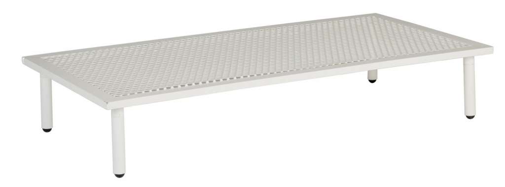 Alexander Rose - Beach Lounge Tisch - Shell - lang - outdoor