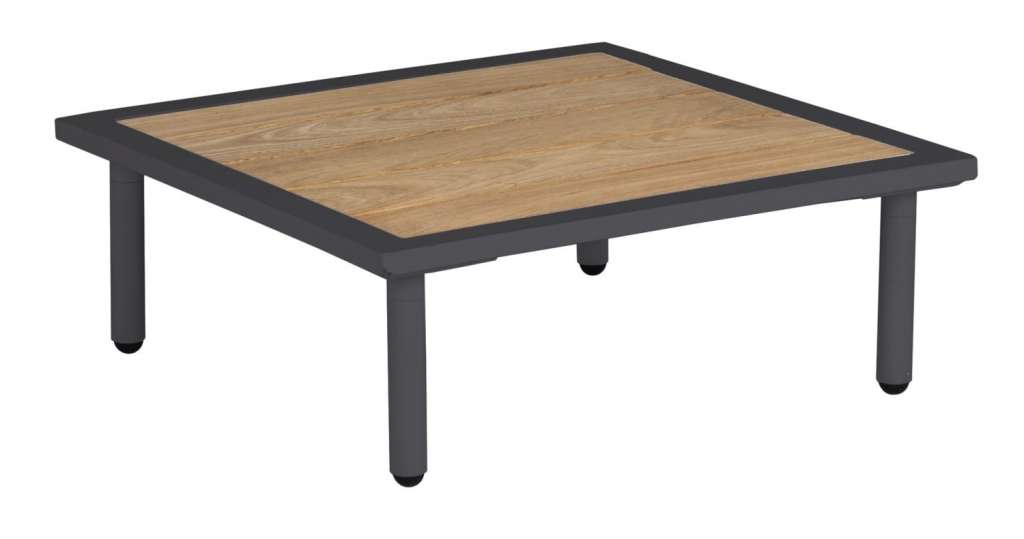 Alexander Rose - Beach Lounge Tisch - Flint/Roble - kurz - outdoor